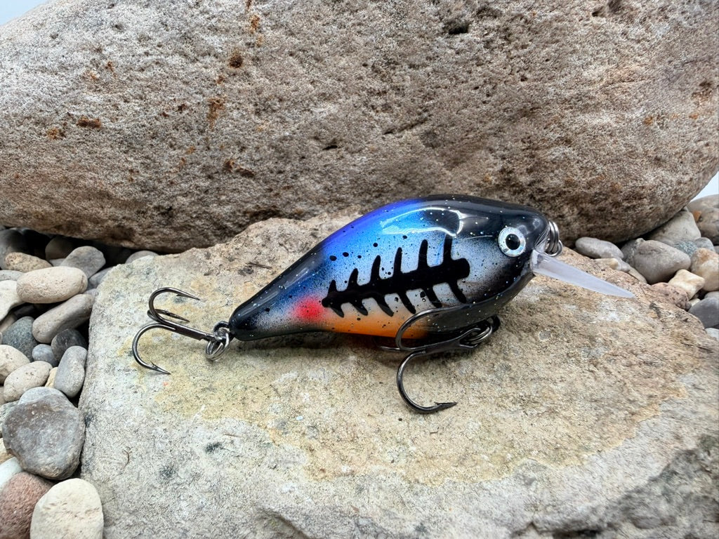 Blue Orange Hulk 131 Square Bill 1.5