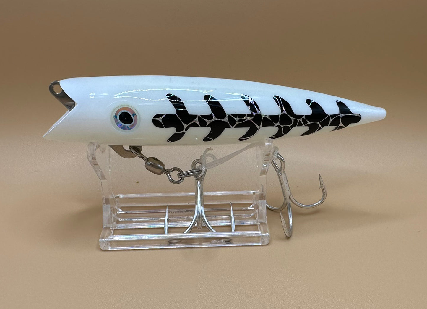 Glow Black Ladder 5" 131 Custom Salmon Plug