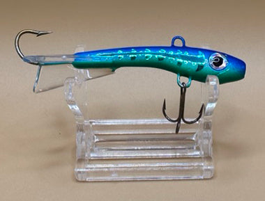 Blue Dolphin White KO Shiver Minnow 3/4oz
