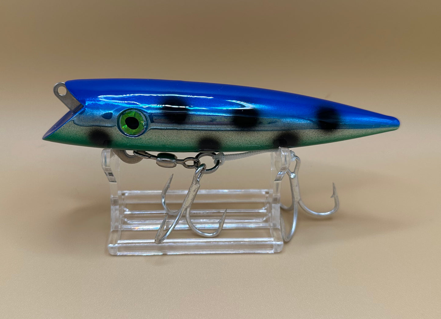 Chrome Spotted Dolphin 5" 131 Custom Salmon Plug