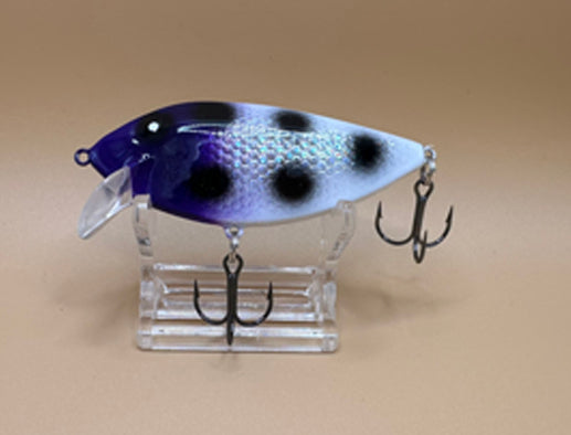 Holographic Purple Nose KO Thin Fin