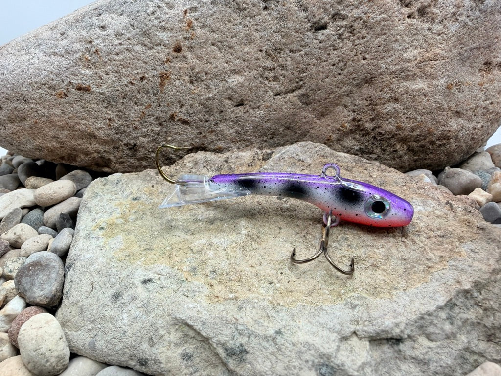 Purple Goby White 3/4oz 131 KO Shiver Minnow