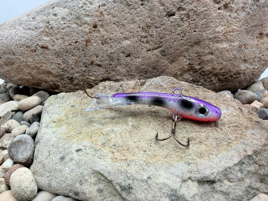 Purple Goby White 3/4oz 131 KO Shiver Minnow