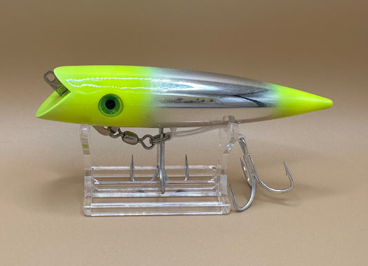 Chrome Double Trouble 5" FWJO Custom Salmon Plug