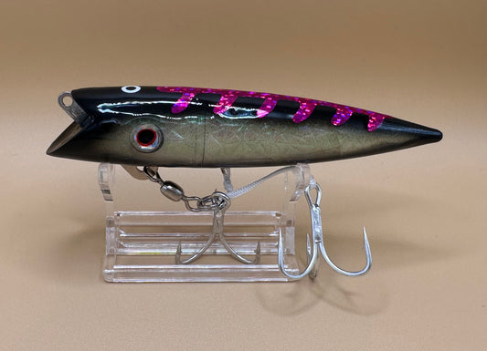 Glow Raspberry Carbon 5" FWJO Custom Salmon Plug
