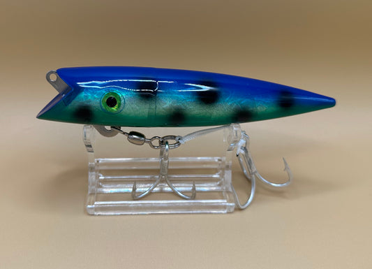 Glow Spotted Dolphin 5" FWJO Custom Salmon Plug